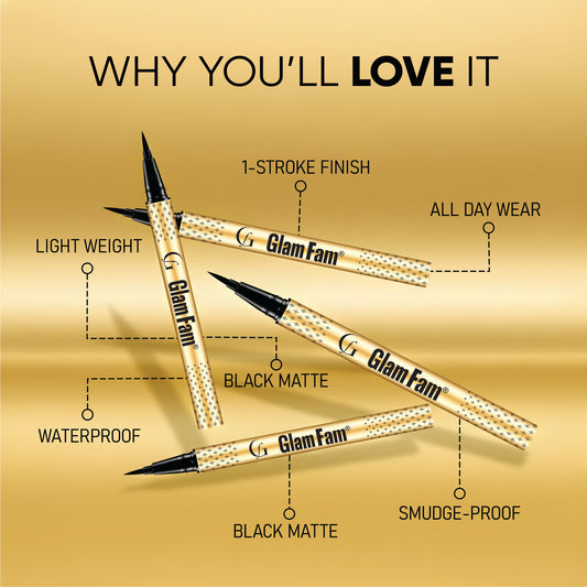 GlamFam Black Magic Eyeliner
