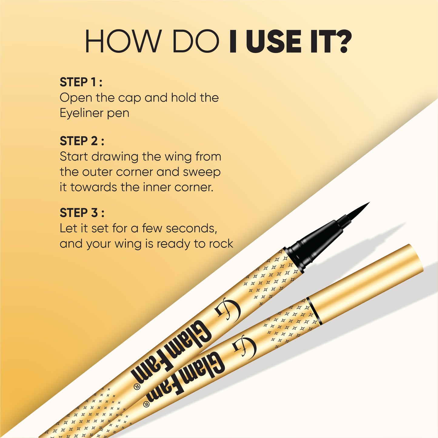 GlamFam Black Magic Eyeliner