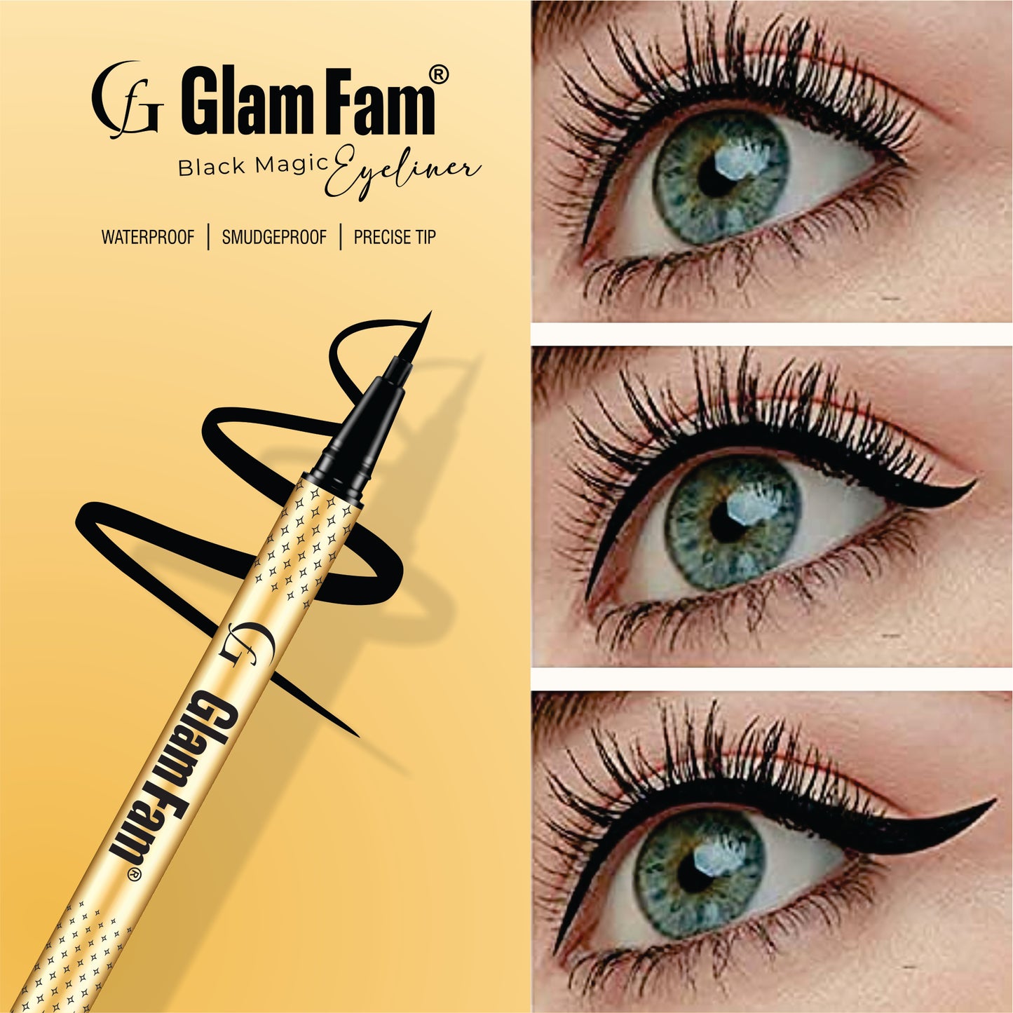 GlamFam Black Magic Eyeliner